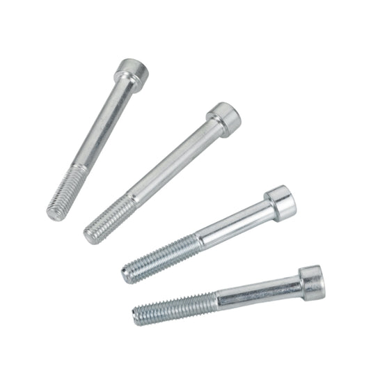 Airpipe fixing bolts, T-Bolts, on a white background. 4 bolts are shown in the photo.