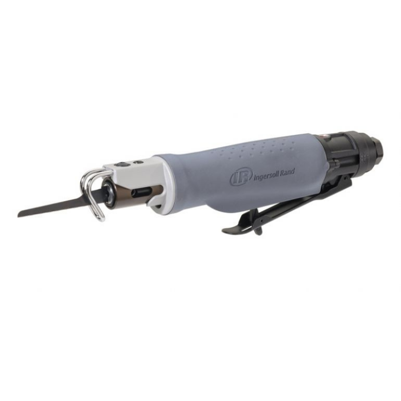 Grey and Black Ingersoll Rand Reciprocting Saw Power Tool, bare tool on a white background