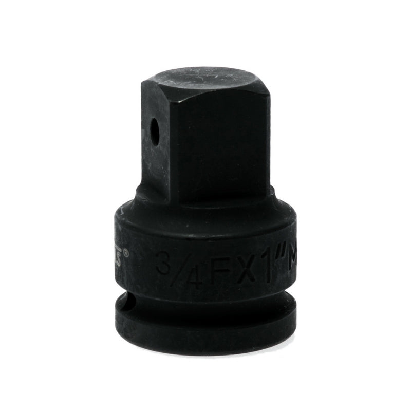 Black Teng Tools Impact Step Up Adaptor with engraving of tool details on the side, bare tool on a white background
