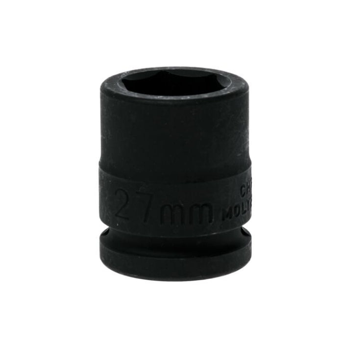 Black Teng Tools 3/4" Hex Impact Socket with engraving of tool details on the side, bare tool on a white background
