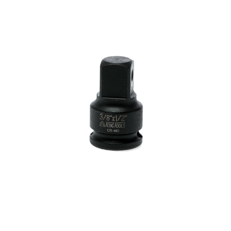 Black Teng Tools Impact Step Up Adaptor with engraving of tool details on the side, bare tool