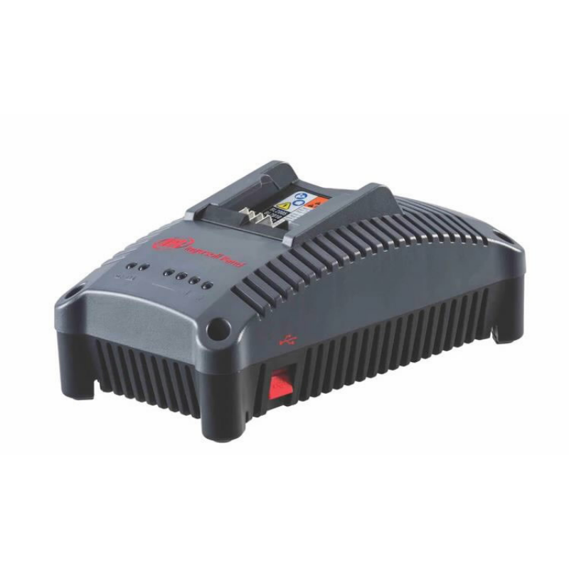 Ingersoll Rand BC1121-EU IQV12™ / IQV20™ single bay lithium-ion battery charger with LED indicator and USB port