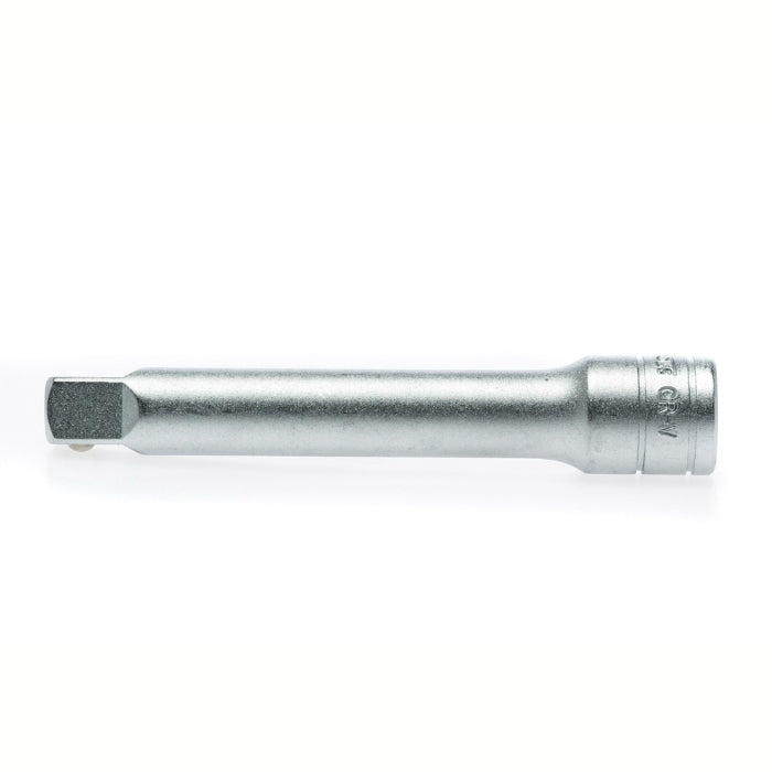 Silver Teng Tools 1/2" Steel Extension Bar with engraving of tool details on the side, bare tool
