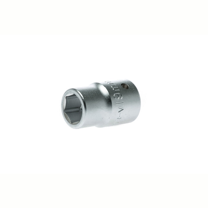 Silver Teng Tools 3/4" Socket 6 Point with engraving of tool details on the side, bare tool