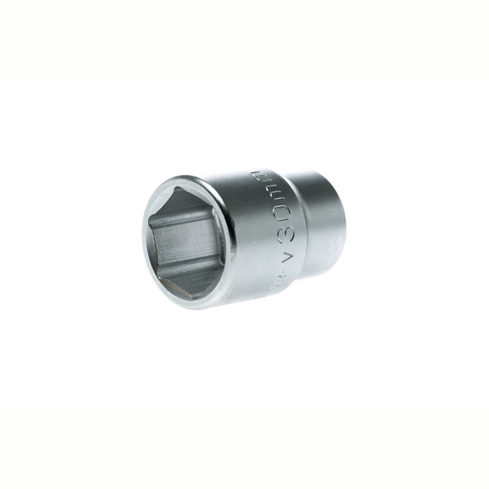 Silver Teng Tools 3/4" Socket 6 Point with engraving of tool details on the side, bare tool