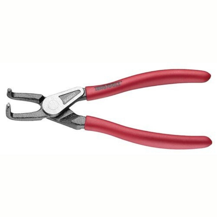 Teng Tools Circlip Pliers with red handle on a white background