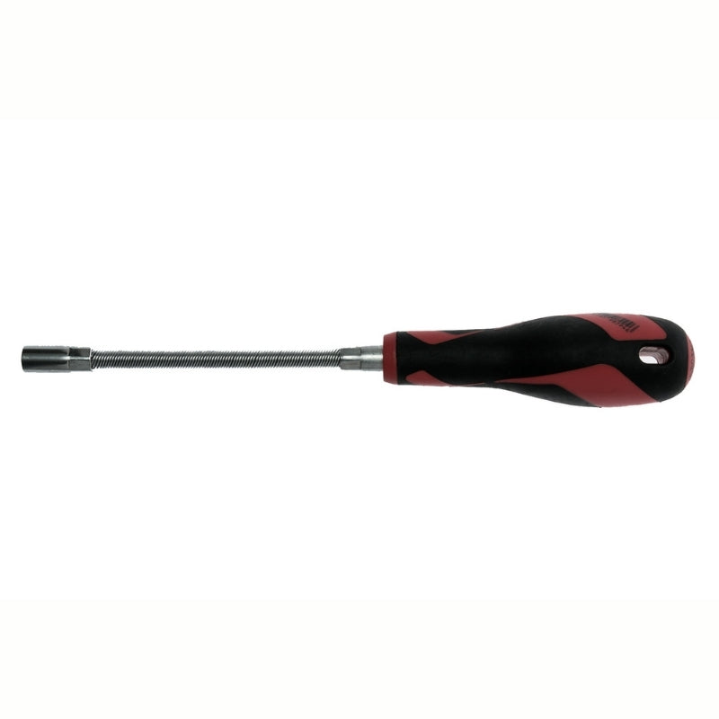 Teng Tools Hose Clip Driver with red and black handle on a white background