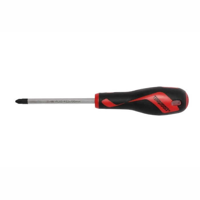 Teng Tools PZ Screwdriver with red and black handle