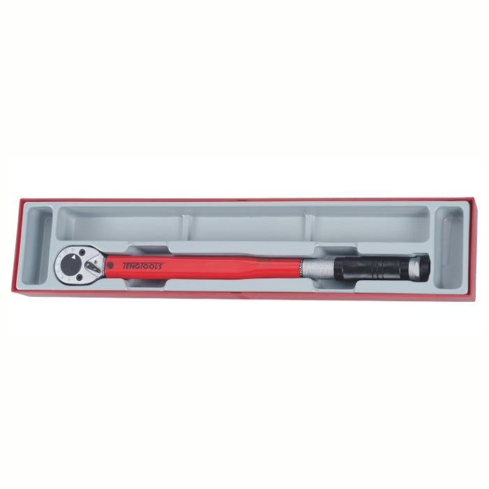 Teng Tools 1/2" Torque Wrench with grey and red carry case,