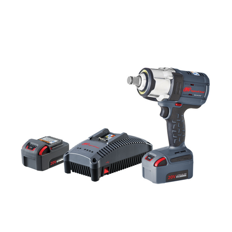 Ingersoll Rand W7172-K22B-EU 3/4 inch cordless impact wrench kit with batteries charger and case