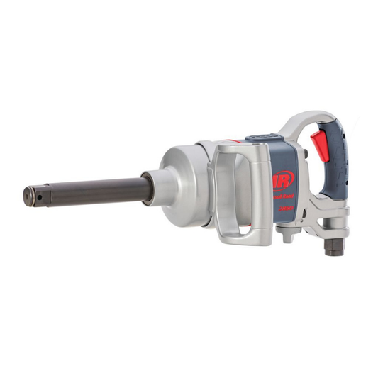 Ingersoll Rand 2850MAX-6 1" inch impact wrench with 6" extended anvil and twin hammer mechanism