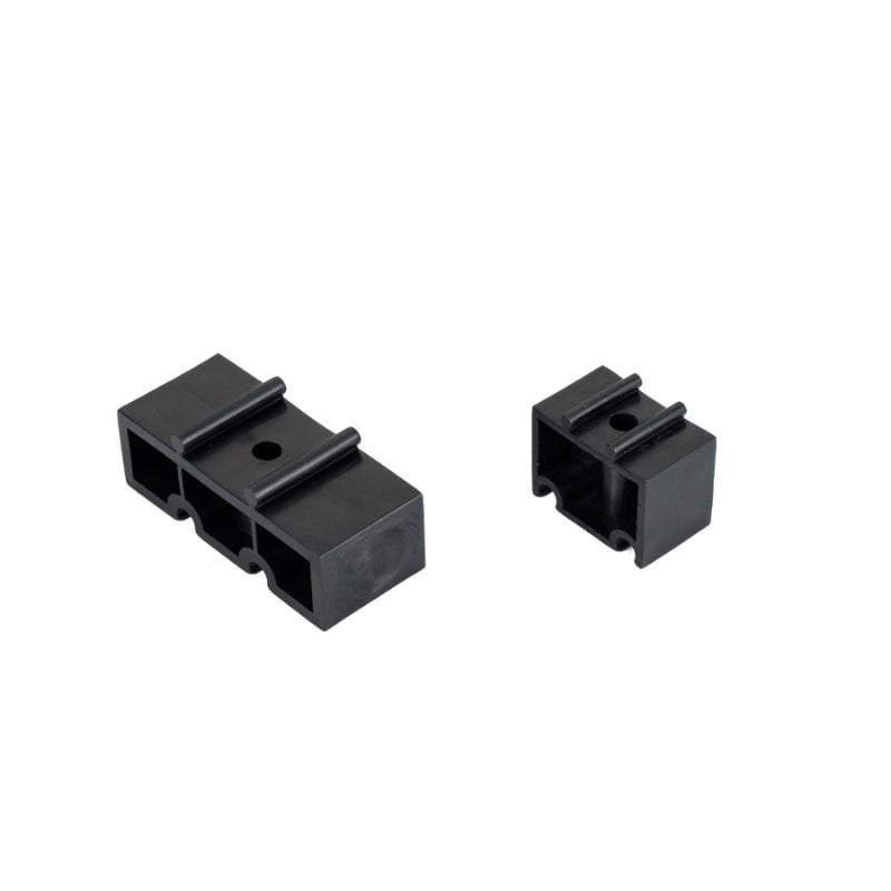 Black Airpipe Clip Spacer, Pipe Clamp , plumbing fitting and support, on a white background 