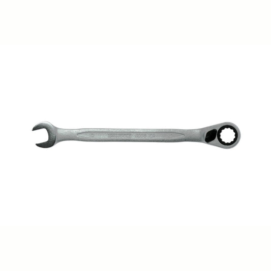 Silver Teng Tools Combination Spanner with engraving of the tool details on the side, bare tool 