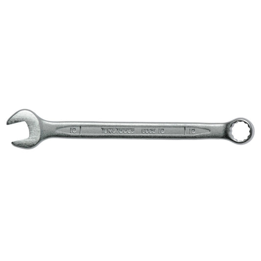 Silver Teng Tools Combination Spanner with engraving of the tool details on the side, bare tool 