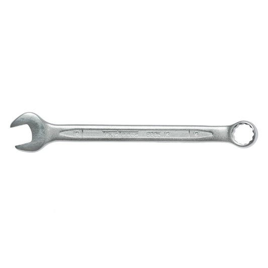 Silver Teng Tools Combination Spanner with engraving of the tool details on the side, bare tool 