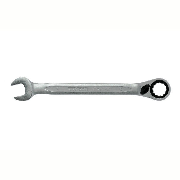 Silver Teng Tools Combination Spanner with engraving of the tool details on the side, bare tool 