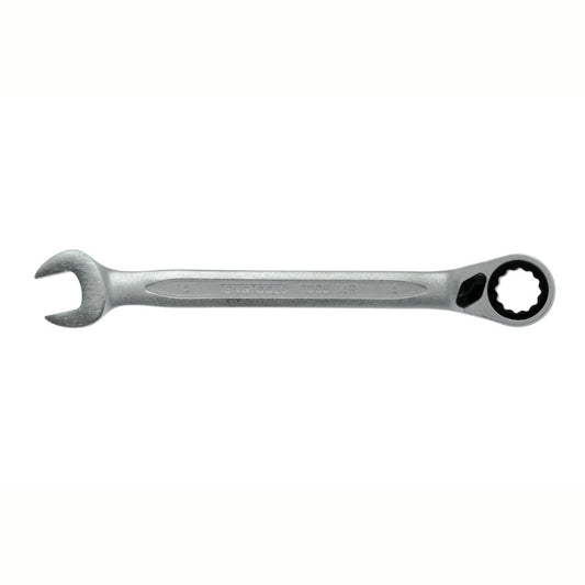 Silver Teng Tools Combination Spanner with engraving of the tool details on the side, bare tool 
