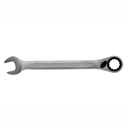Silver Teng Tools Combination Spanner with engraving of the tool details on the side, bare tool 