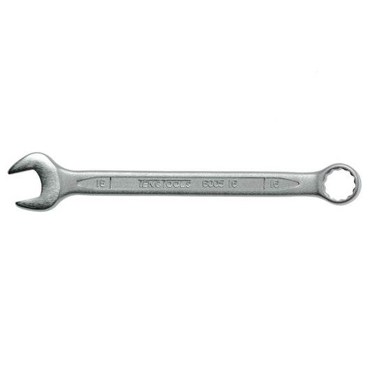 Silver Teng Tools Combination Spanner with engraving of the tool details on the side, bare tool 