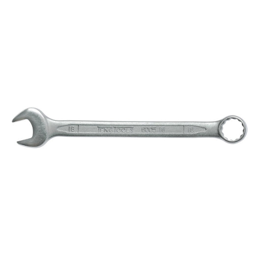 Silver Teng Tools Combination Spanner with engraving of the tool details on the side, bare tool 