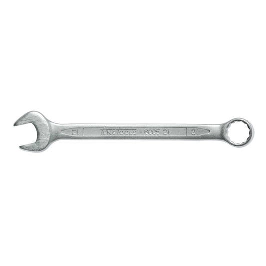 Silver Teng Tools Combination Spanner with engraving of the tool details on the side, bare tool 