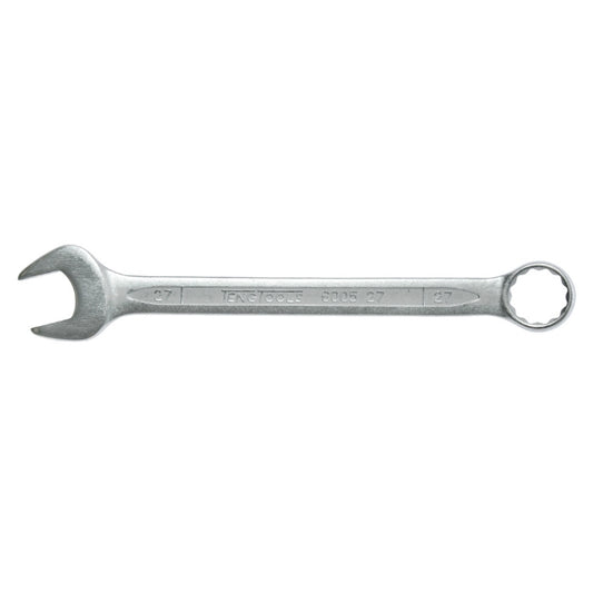 Silver Teng Tools Combination Spanner with engraving of the tool details on the side, bare tool 