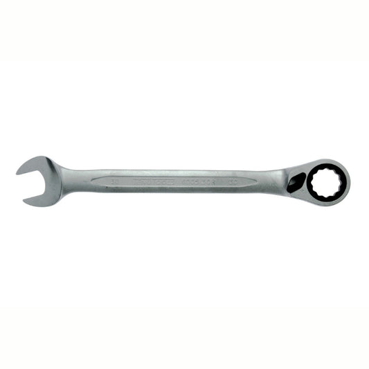 Silver Teng Tools Combination Spanner with engraving of the tool details on the side, bare tool 