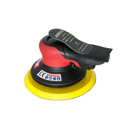 AIRCAT 6700-5-336 5 inch orbital palm sander for low vibration finishing and sanding applications