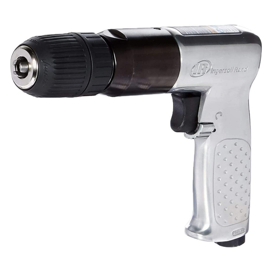 1/2 inch Ingersoll Rand 7803RAKC low-speed reversible air drill with keyless chuck for precision drilling