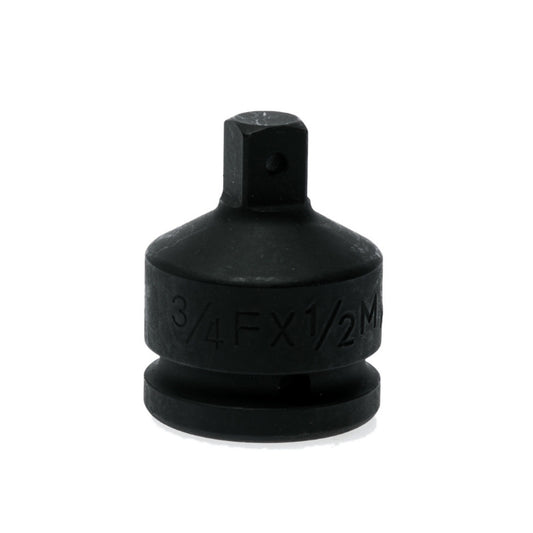 Black Teng Tools Step Up Reducing Adaptor with engraving of tool details on the side, bare tool 