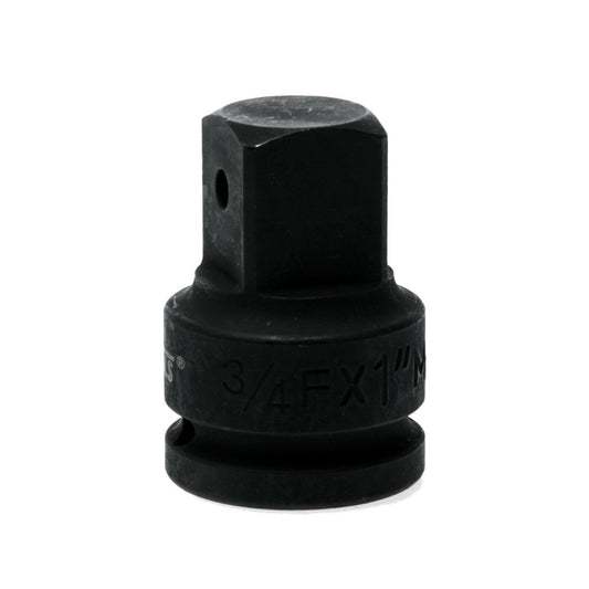 Black Teng Tools Impact Step Up Adaptor with engraving of tool details on the side, bare tool 