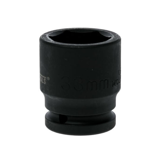 Black Teng Tools 3/4" Hex Impact Socket with engraving of tool details on the side, bare tool 