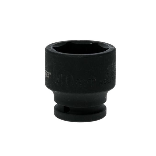 Black Teng Tools 3/4" Hex Impact Socket with engraving of tool details on the side, bare tool 