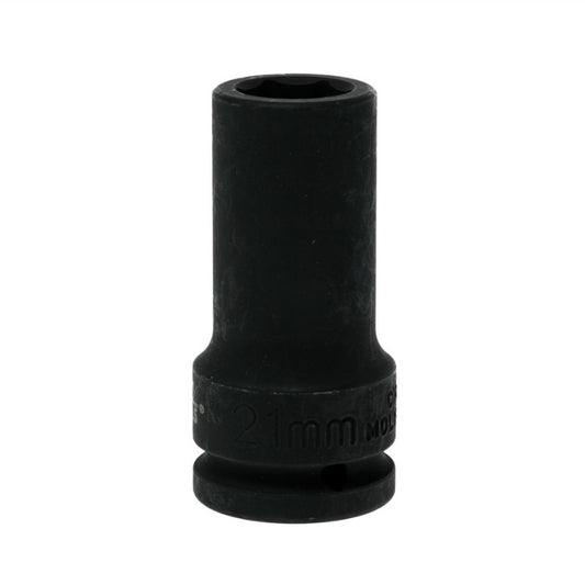 Black Teng Tools 3/4" Deep Impact Socket with engraving of tool details on the side, bare tool 