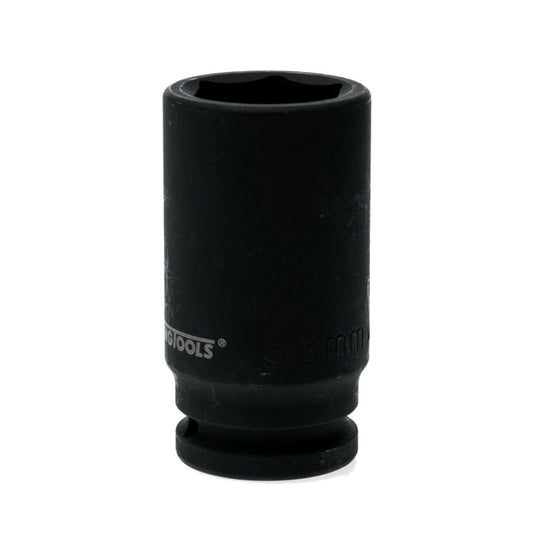 Black Teng Tools 3/4" Deep Impact Socket with engraving of tool details on the side, bare tool 
