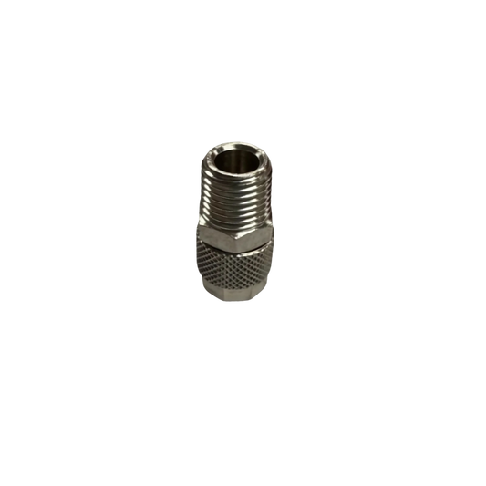 12/10mm Tube x 1/2" BSPT Male Straight Adaptor Fitting A1000-121012