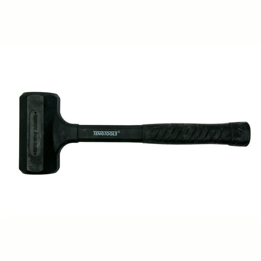 Teng Tools Dead Blow Hammer with black handle and engraving of tool details on the side, 