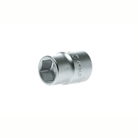 Silver Teng Tools 3/4" Socket 6 Point with engraving of tool details on the side, bare tool 