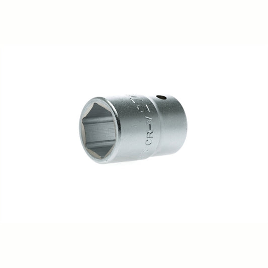 Silver Teng Tools 3/4" Socket 6 Point with engraving of tool details on the side, bare tool 