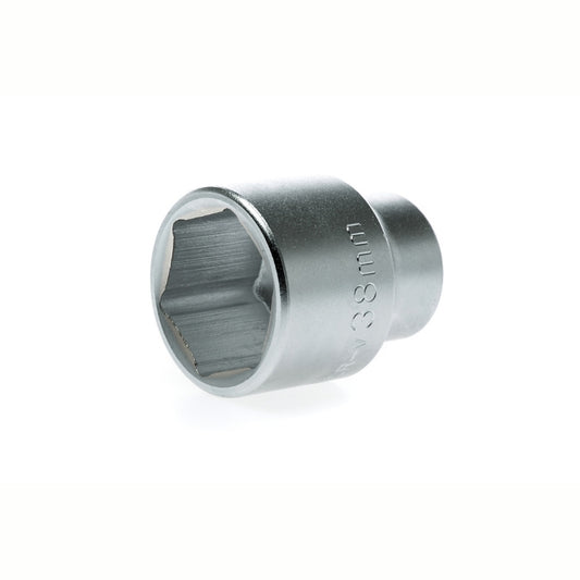 Silver Teng Tools 3/4" Socket 6 Point with engraving of tool details on the side, bare tool 