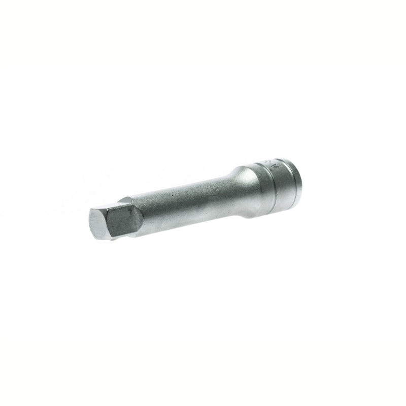 Silver Teng Tools 3/8" Extension Bar with engraving of tool details on the side, bare tool 