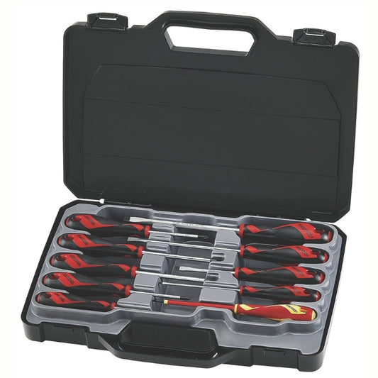 Teng Tools Screwdriver Set Mixed 10 Pieces MD910N