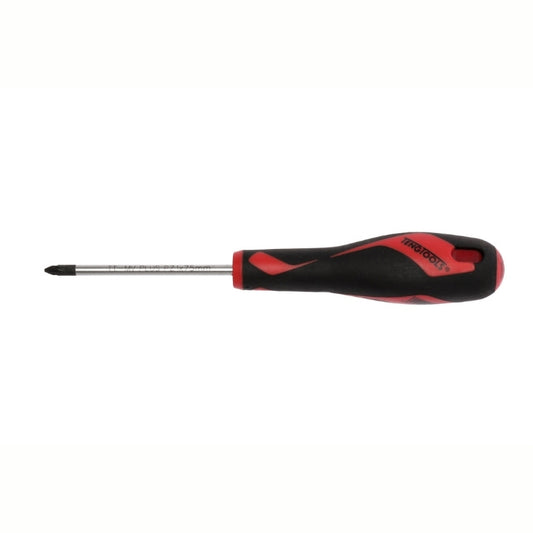 Teng Tools PZ Screwdriver with red and black handle 