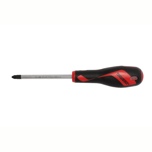 Teng Tools PZ Screwdriver with red and black handle 