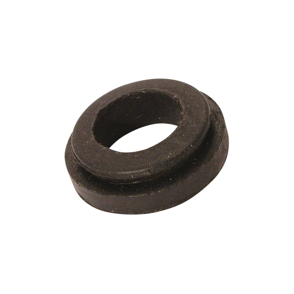 Black Rubber Seal Fitting on a white background