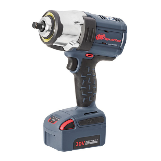 Ingersoll Rand W7152 20V 1/2 inch cordless impact wrench high torque compact design for automotive use